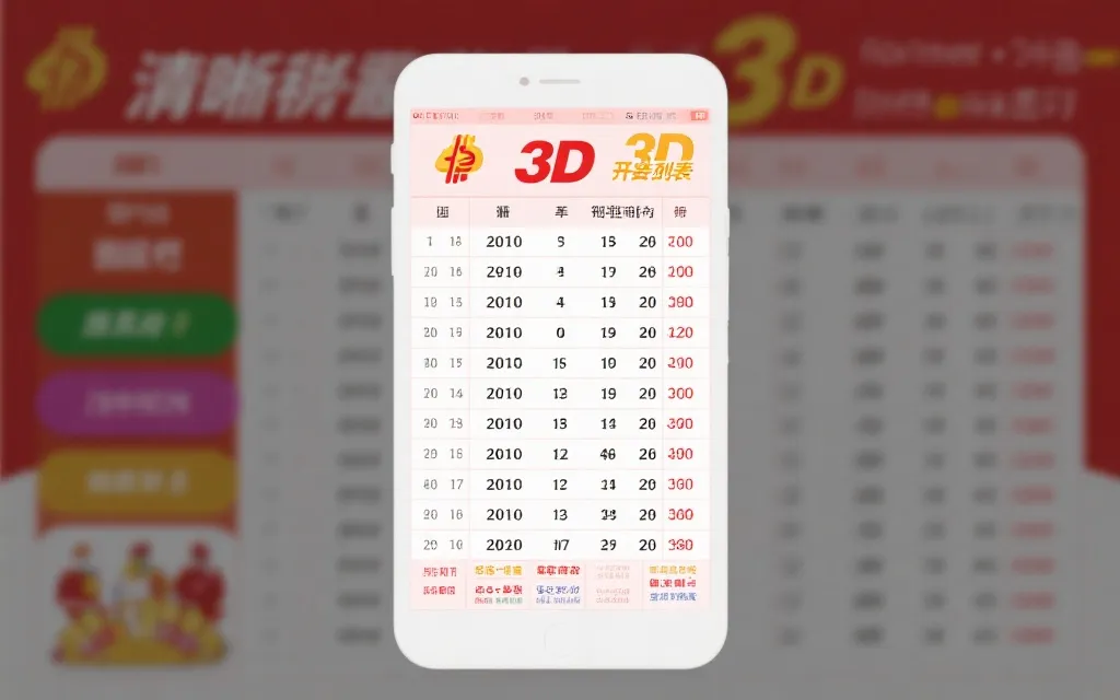 开奖信息列表界面占位图